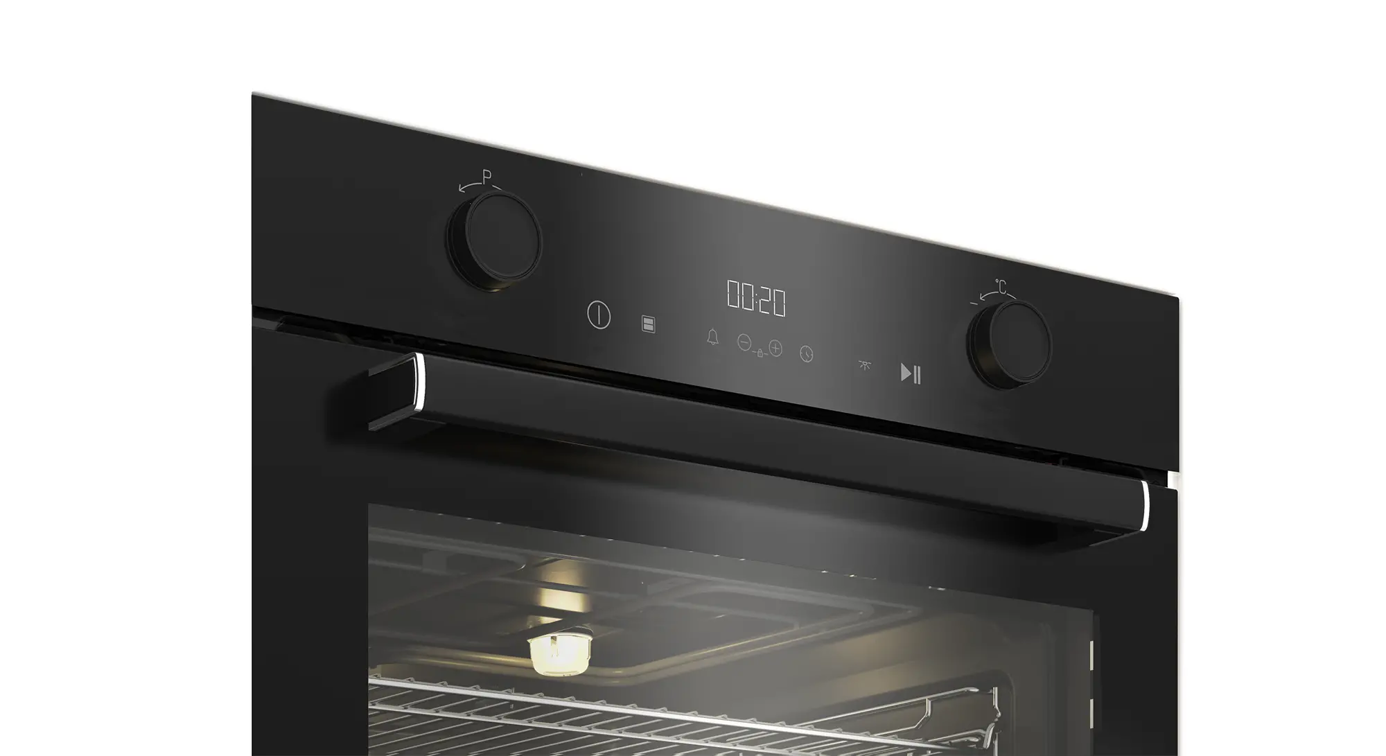 Piekarnik elektryczny Beko BBVM17400B bPro500 Split&Cook Termoobieg Czarny