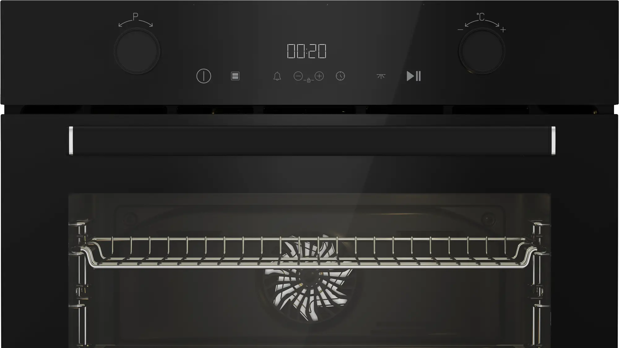Piekarnik elektryczny Beko BBVM17400B bPro500 Split&Cook Termoobieg Czarny