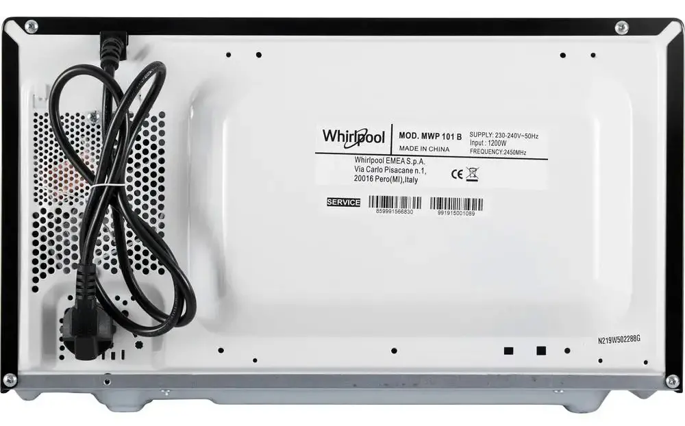 Kuchenka mikrofalowa Whirlpool MWP 101 B