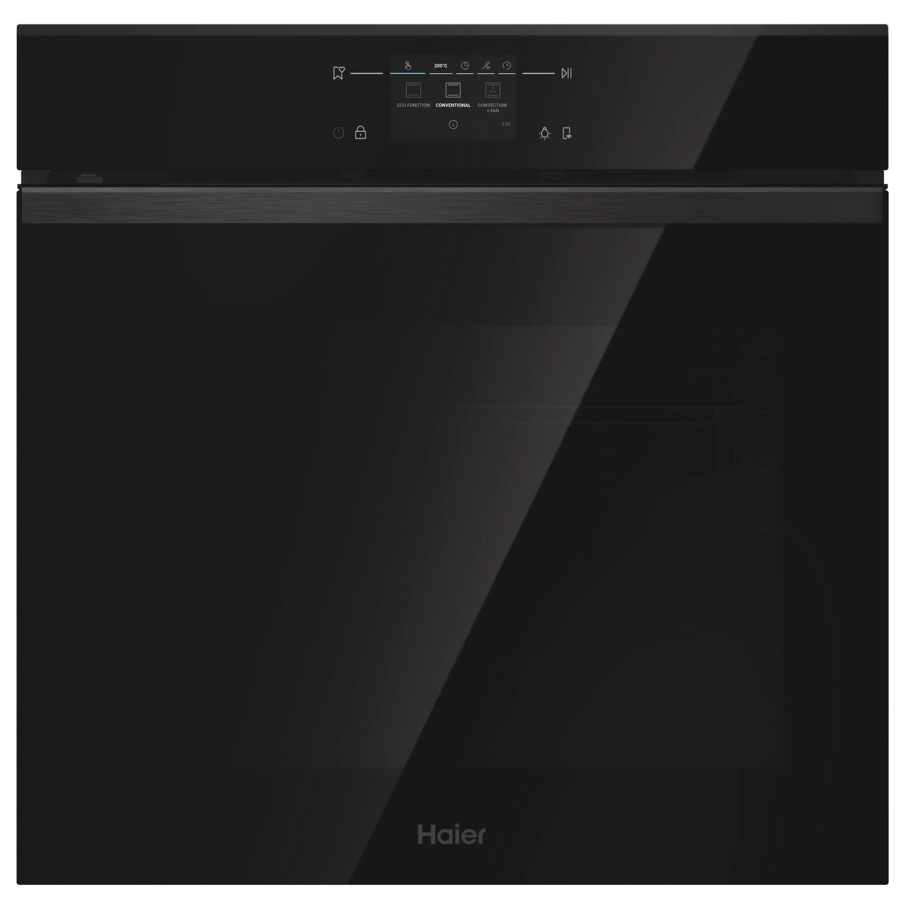 Haier ID Seria 6 H6 ID68C5YTB Funkcje AI Termoobieg AirFry Termosonda Zdalne sterowanie Czarny