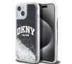 Etui DKNY Liquid Glitter Big Logo do iPhone 15 Plus Czarny