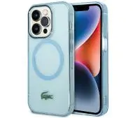 Lacoste Transparent MagSafe do iPhone 15 Pro Max Niebieski