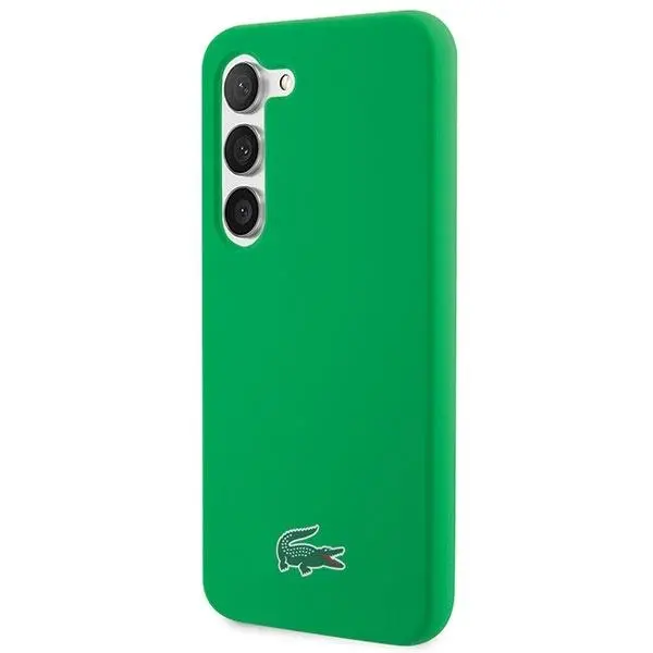 Etui Lacoste LCHCS23SSLON Hardcase Silicone do Samsung Galaxy S23 Zielony