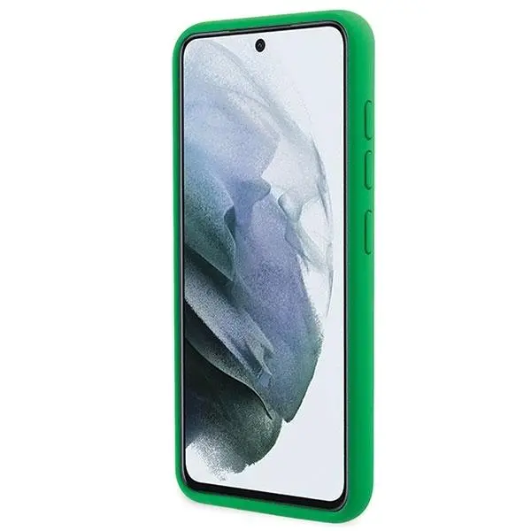 Etui Lacoste LCHCS23SSLON Hardcase Silicone do Samsung Galaxy S23 Zielony