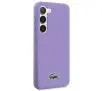 Etui Lacoste LCHCS23SSLOU Hardcase Silicone do Samsung Galaxy S23 Fioletowy