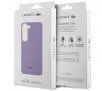 Etui Lacoste LCHCS23SSLOU Hardcase Silicone do Samsung Galaxy S23 Fioletowy