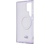 Etui Lacoste LCHMS24LULOU Hardcase Transparent MagSafe do Samsung Galaxy S24 Ultra Purpurowy