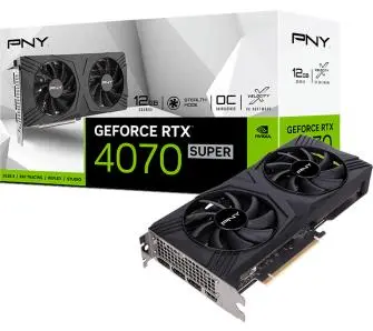 Karta graficzna PNY GeForce RTX 4070 Super Verto 12GB GDDR6X 192bit DLSS 3