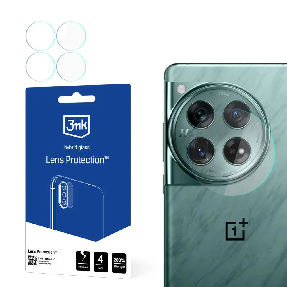 Szkło hybrydowe 3mk Lens Protection do OnePlus 12