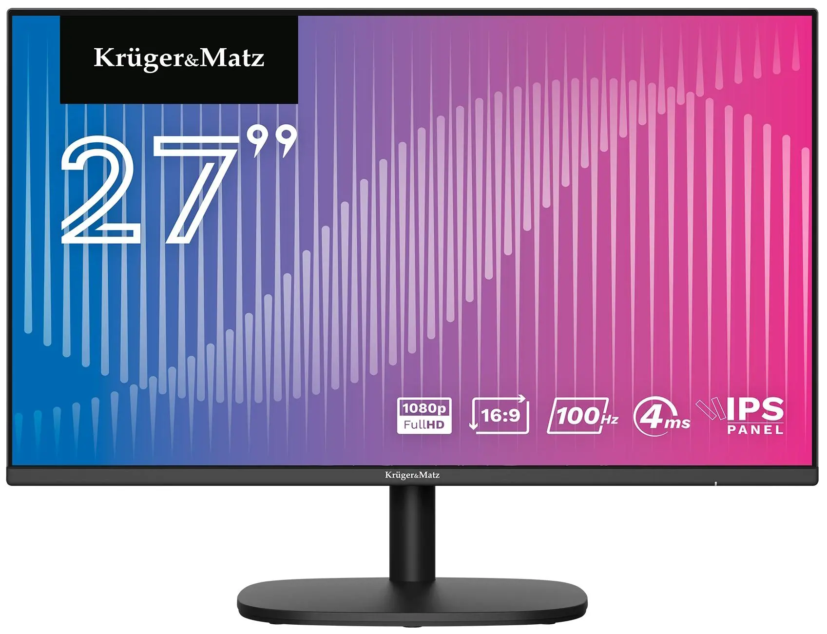 Monitor Kruger & Matz KM0199-M27 27" Full HD VA 100Hz 4ms