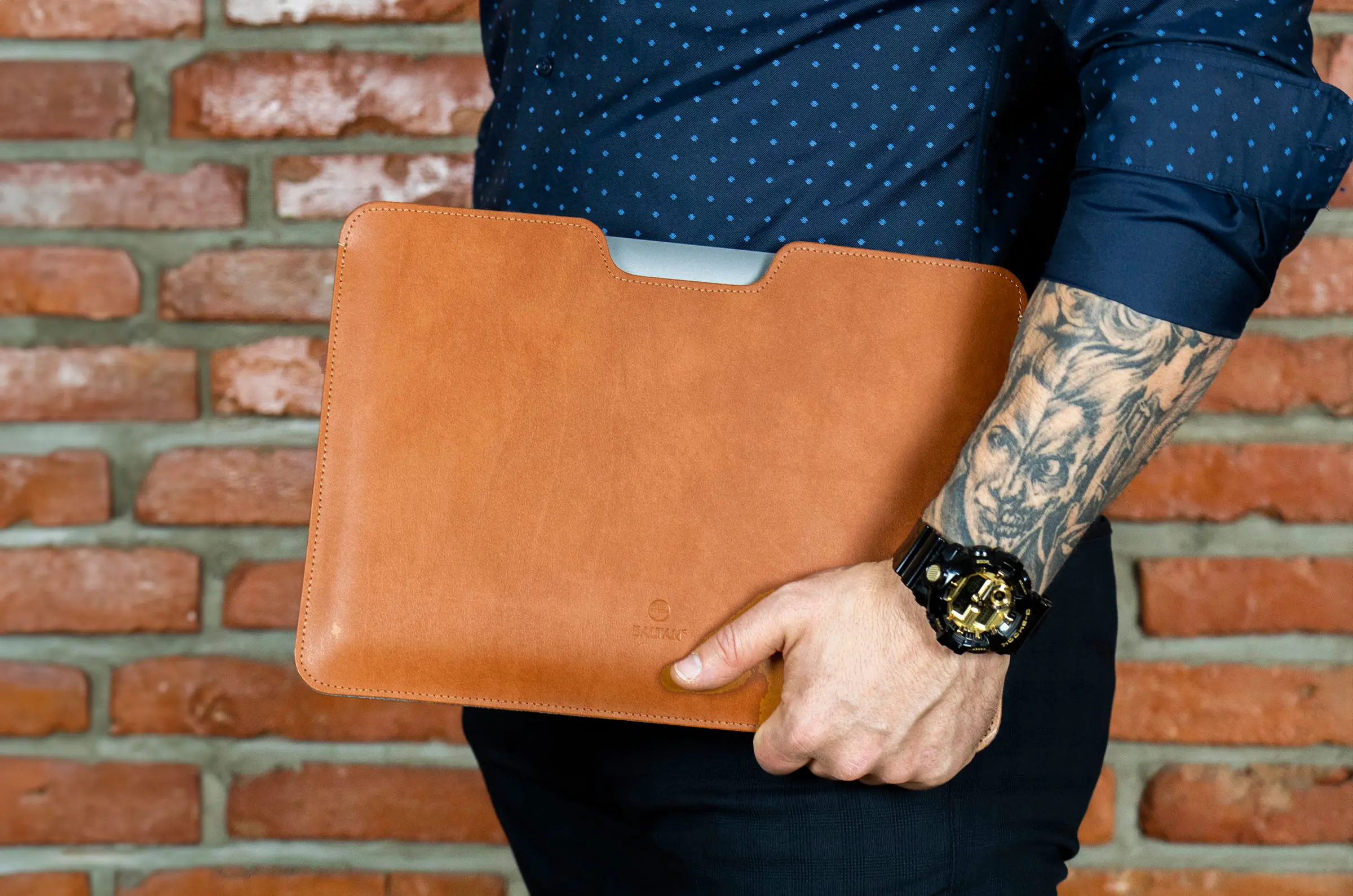 Etui na laptop Baltan MacBook Air 13 M2 Brązowy