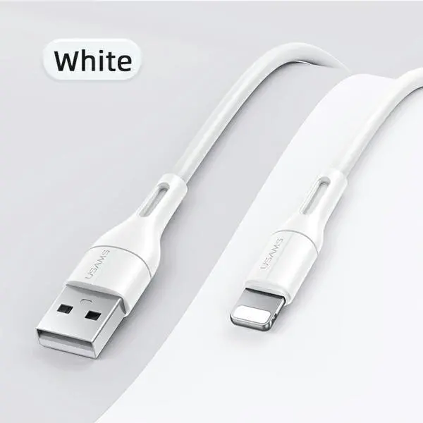 Kabel USAMS U68 Lightning SJ500USB02 1m Biały