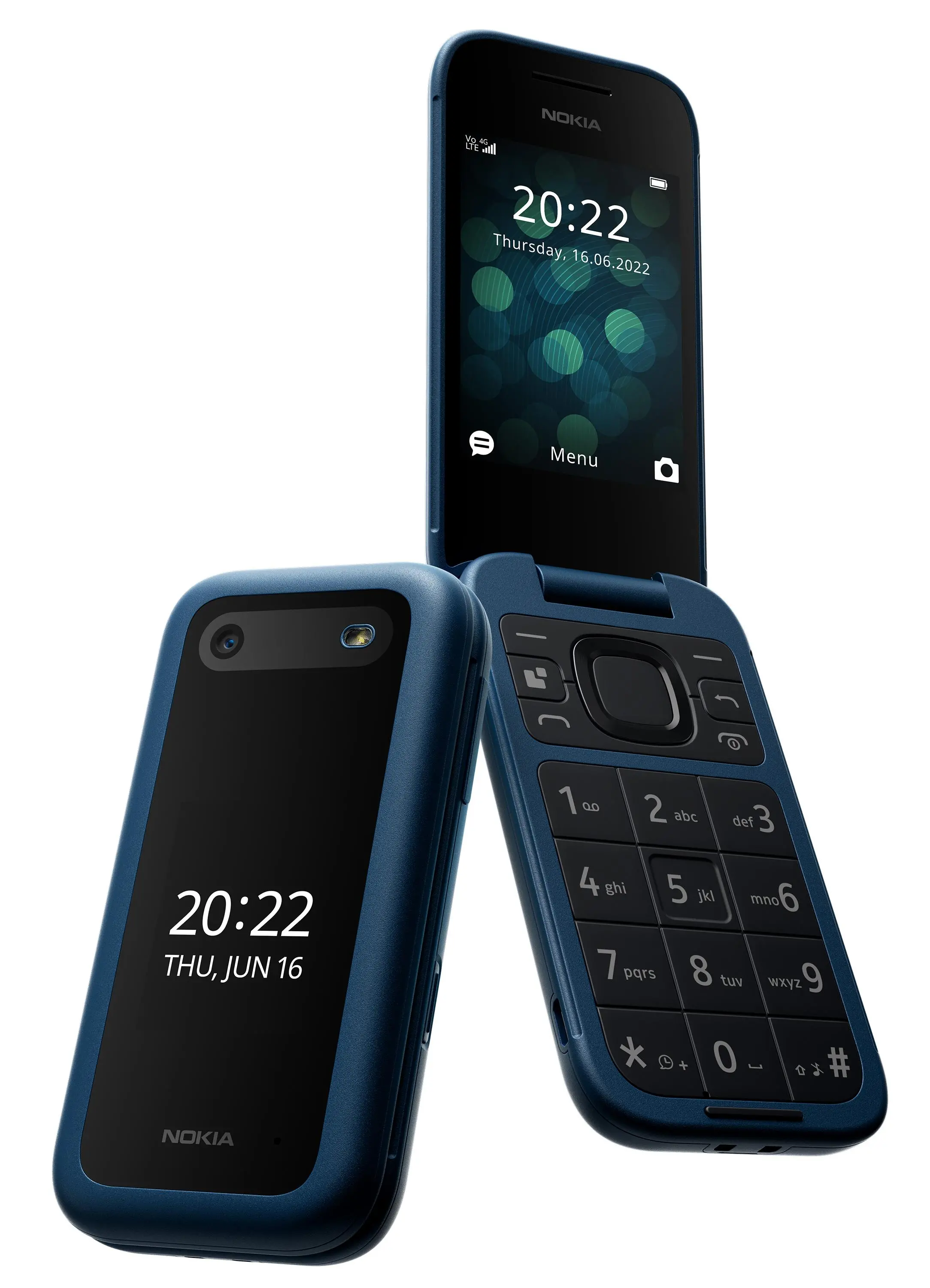 Telefon Nokia 2660 Flip 4G 2,8" 0.3Mpix Niebieski