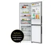 Lodówka Candy Fresco 300 CNCQ2T618EX Pełny No Frost 185cm Komora świeżości Inox