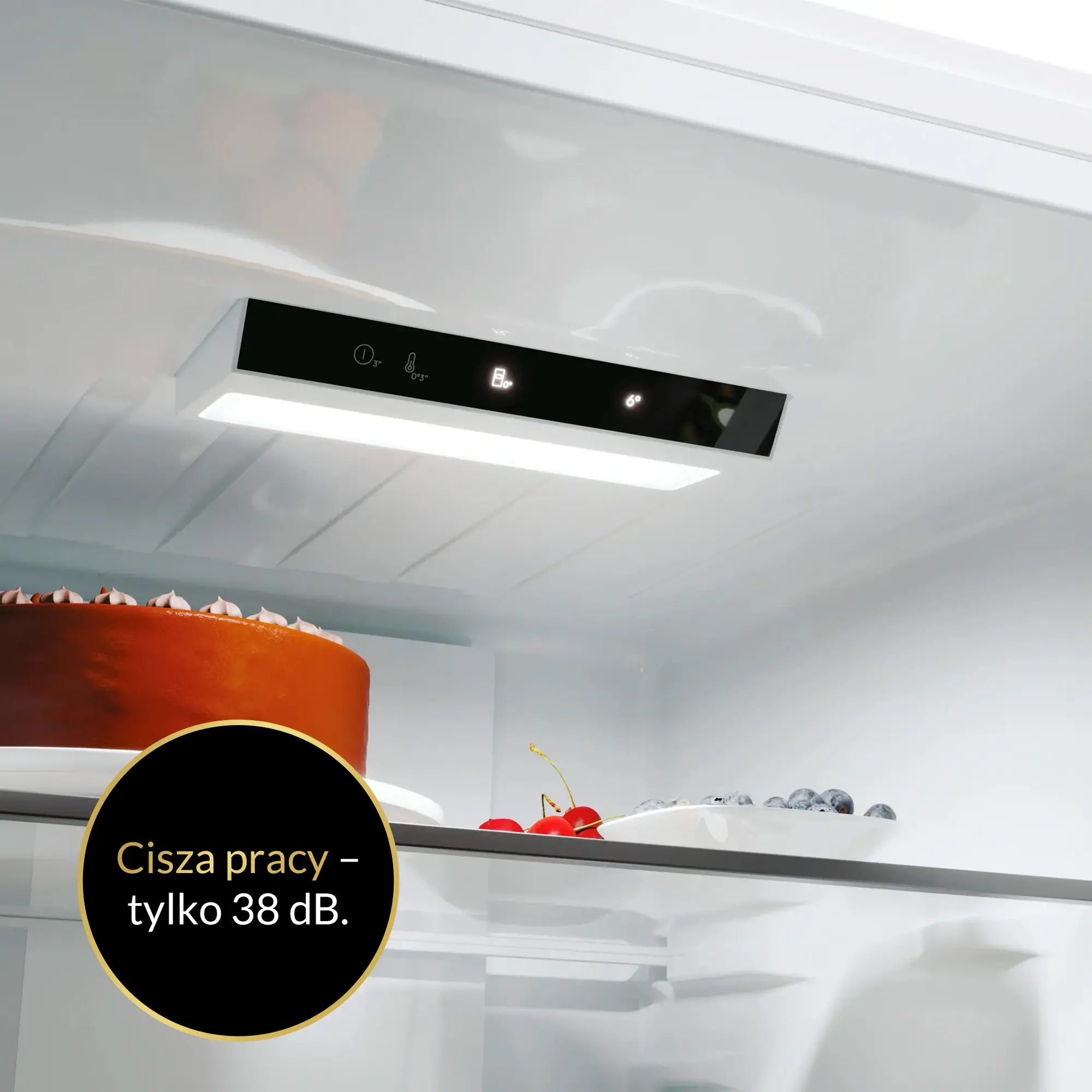 Lodówka Candy Fresco 300 CNCQ2T618EX Pełny No Frost 185cm Komora świeżości Inox