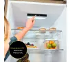 Lodówka Candy Fresco 300 CNCQ2T618EX Pełny No Frost 185cm Komora świeżości Inox