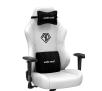 Fotel Anda Seat Phantom 3 L Gamingowy do 120kg Skóra ECO Biały