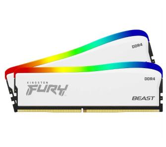 Pamięć RAM Kingston FURY Beast RGB DDR4 16GB (2 x 8GB) 3600 CL17 Biały