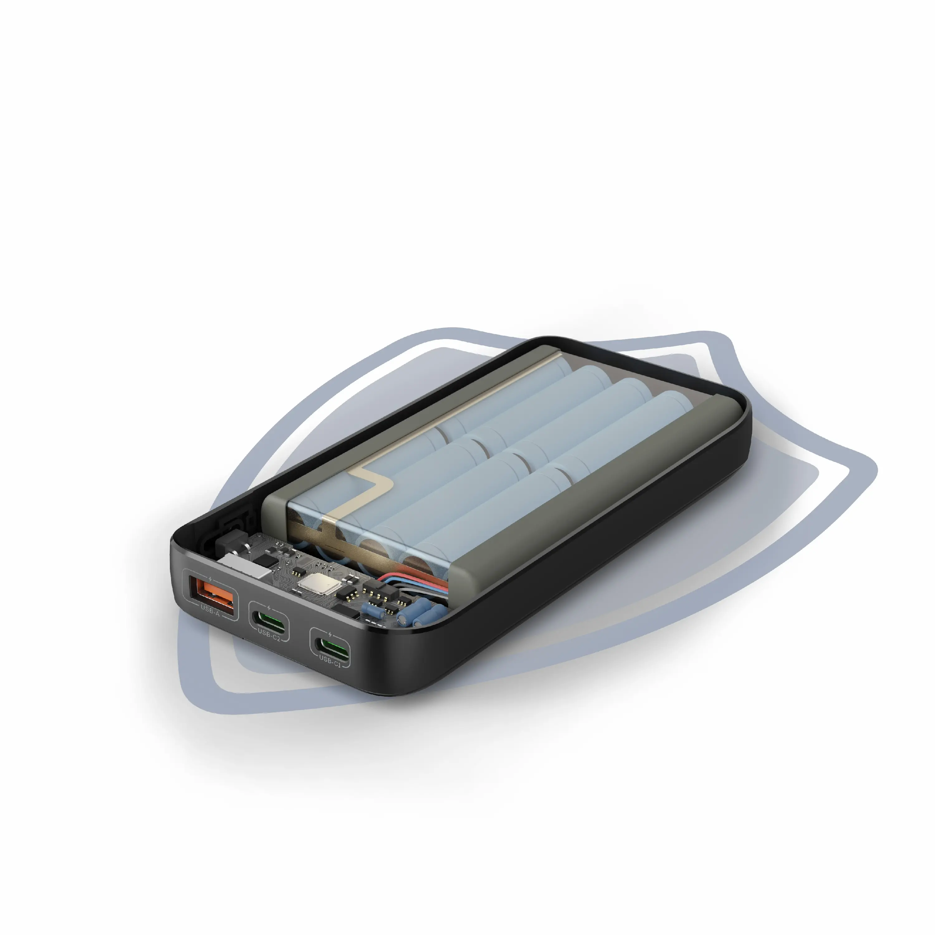 Powerbank Hama 201718 PowerPack 10 10000mAh 20W Antracyt