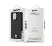 Etui DKNY Hardcase Leather Monogram Pattern Metal Logo MagSafe DKHMP14XPSHRPSK do iPhone 14 Pro Max Czarny