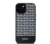 Etui DKNY Leather Printed Pattern Metal Logo MagSafe DKHMP15SPSOSPK do iPhone 15 Czarny