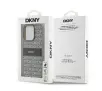 Etui DKNY Hardcase Leather Mono Stripe & Metal Logo do iPhone 15 Pro Max Beżowy