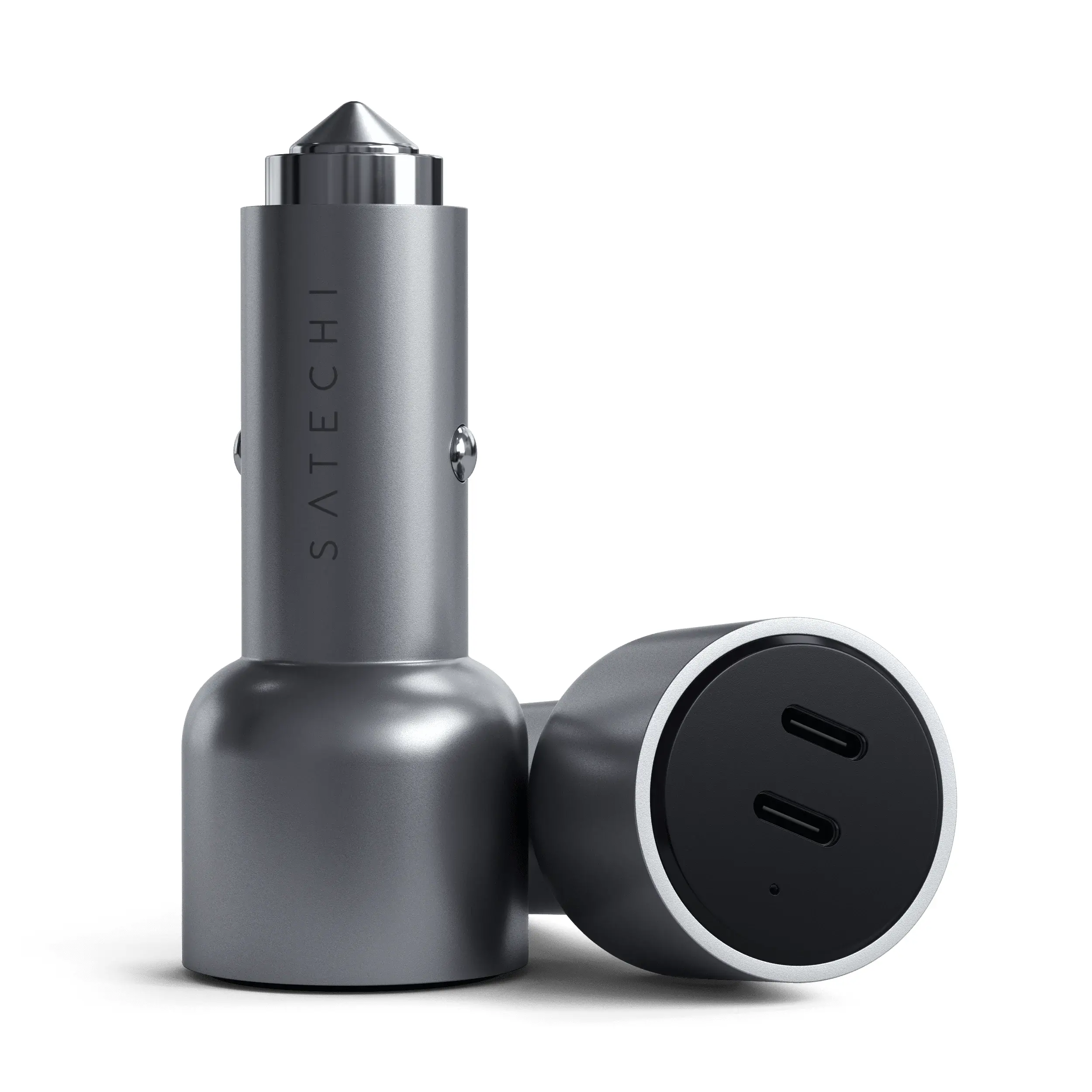 Ładowarka samochodowa Satechi ST-U2C40CCM 40W Dual USB-C PD Czarny