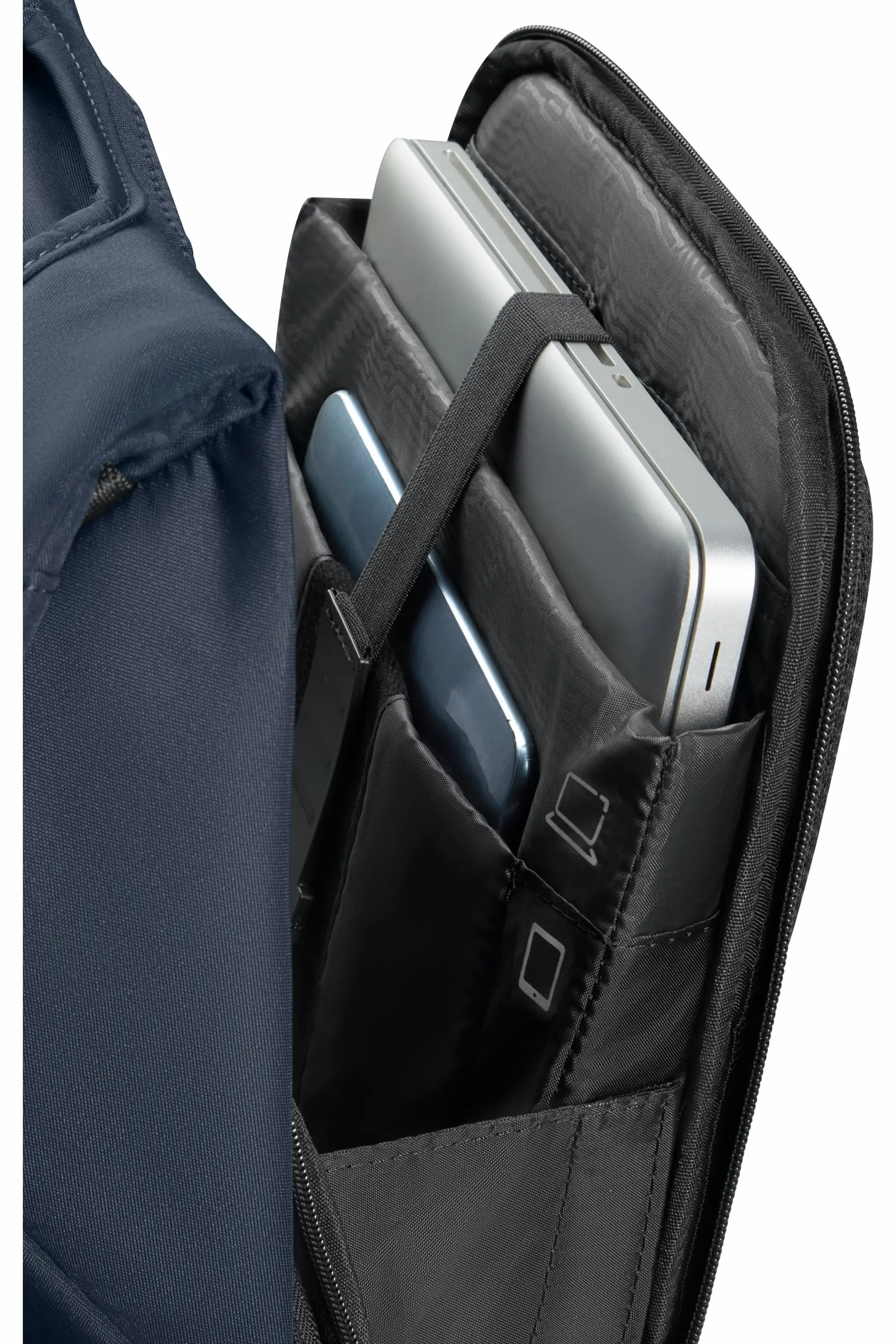 Plecak na laptopa Samsonite Securipak 2.0 14,1" Ciemnoniebieski