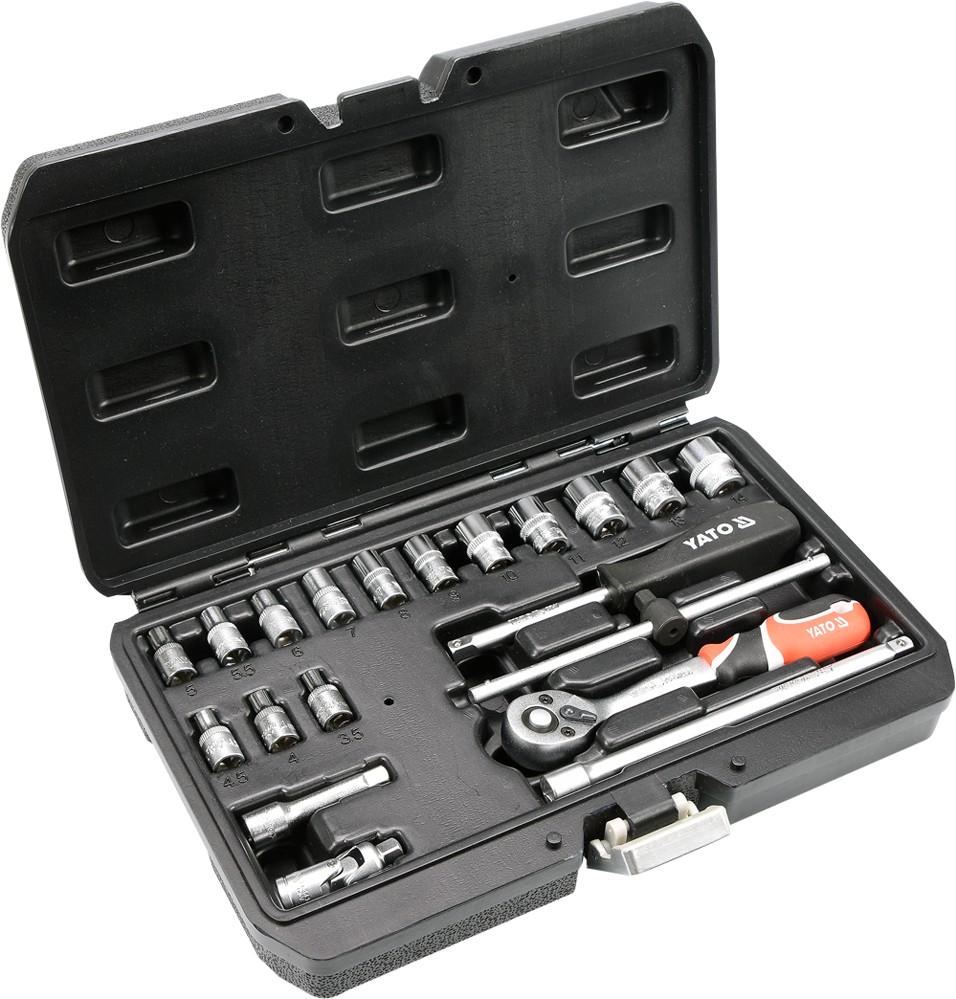 Yato YT-14491 1/4", 3/8", 1/2" 20 szt.