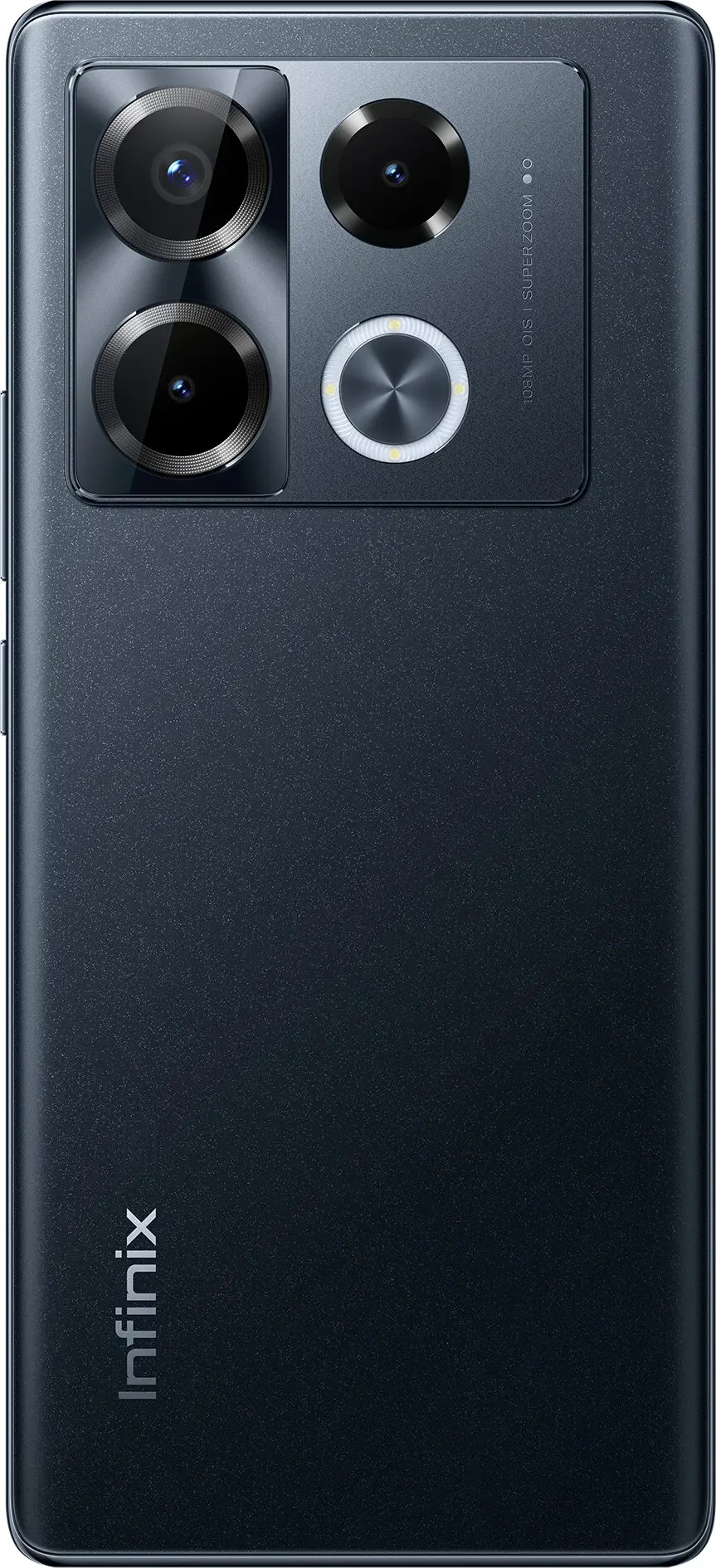 Smartfon Infinix Note 40 Pro+ 5G 12/256GB 6,78" 120Hz 108Mpix Obsidian Black