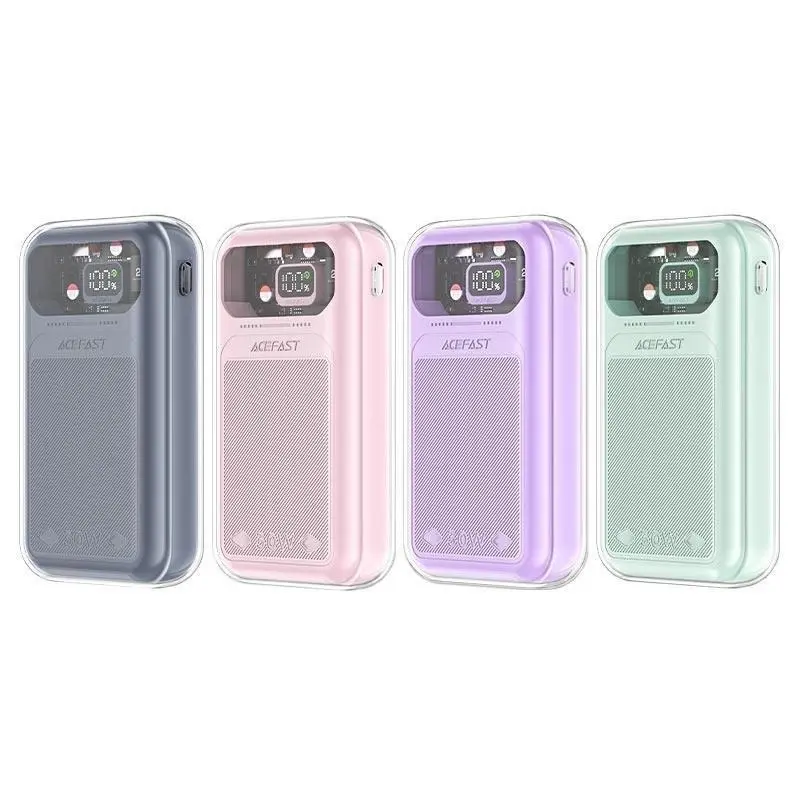 Powerbank Acefast Sparkling 20000mAh 30W Fioletowy