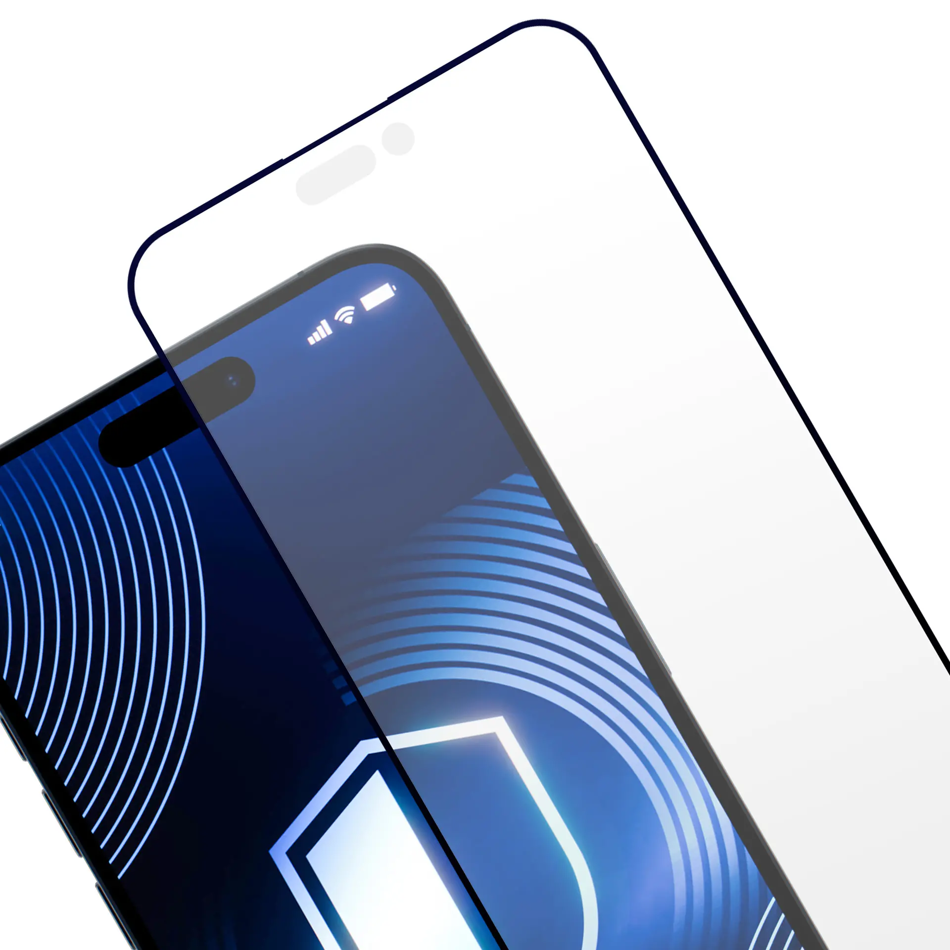 Szkło hartowane 3mk HardGlass Matt Max do iPhone 15 Pro Max