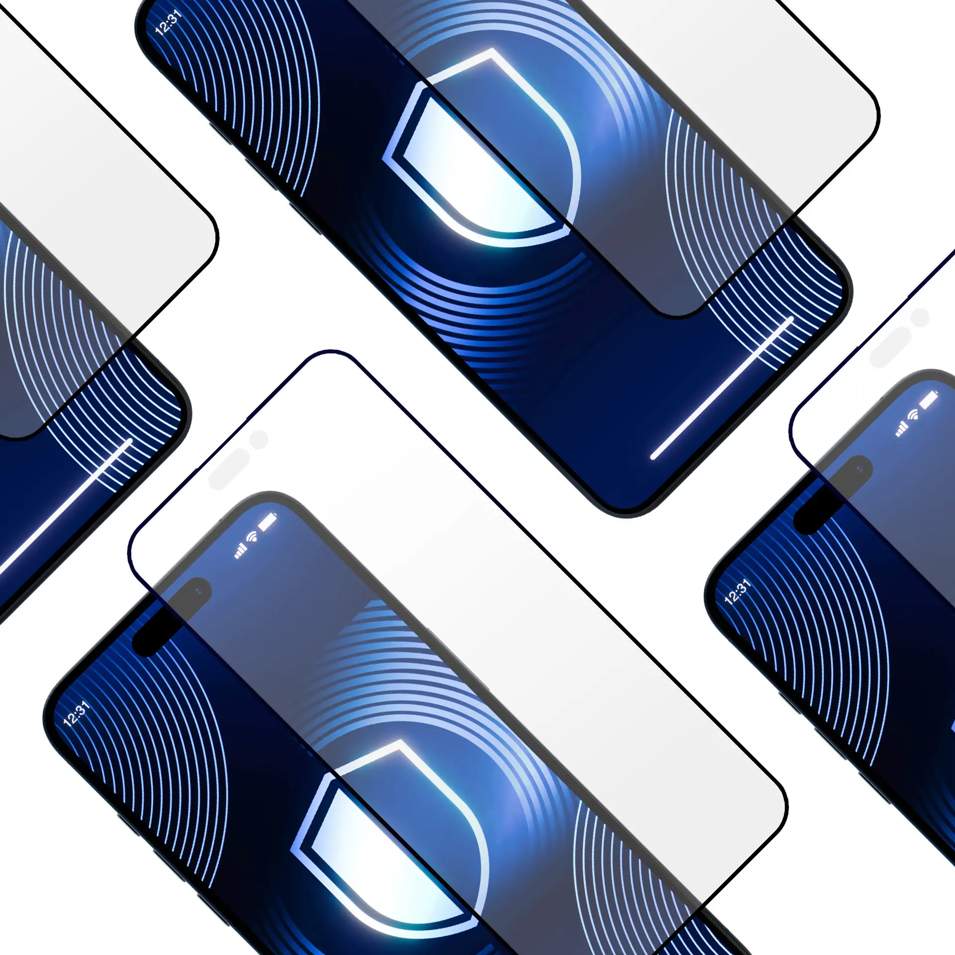 Szkło hartowane 3mk HardGlass Matt Max do iPhone 15 Pro Max