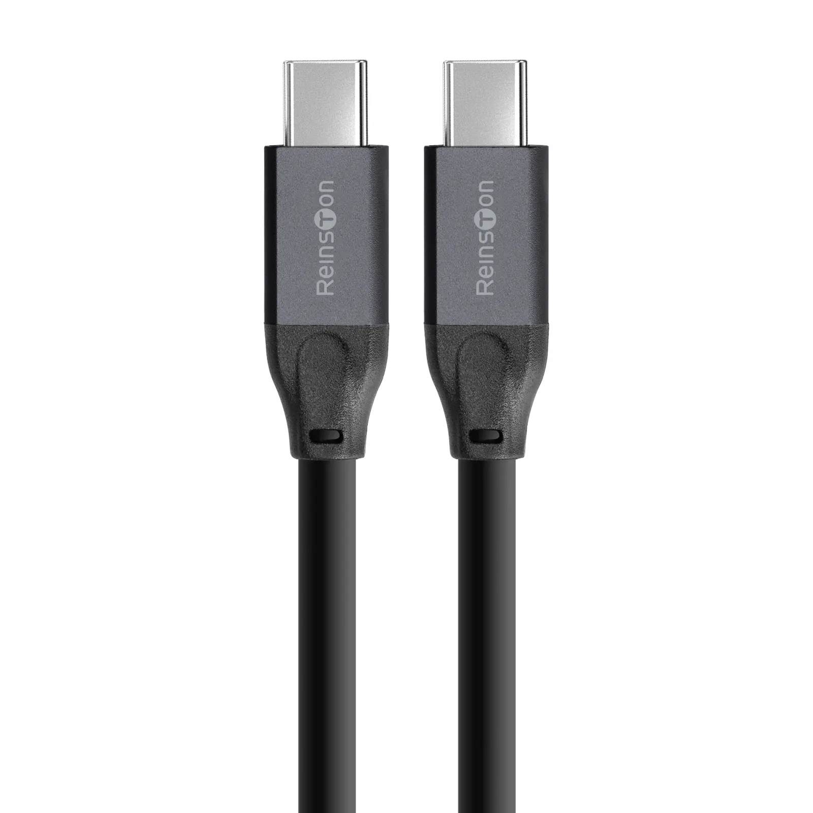 Kabel USB Reinston EKK25  USB-C do USB-C 100W 4K 60Hz 2m Czarny