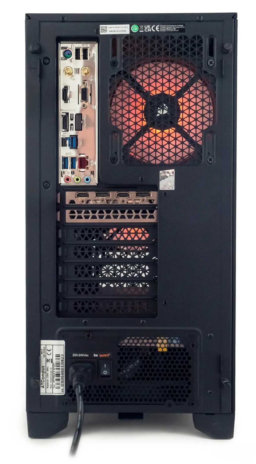 Komputer gamingowy Optimus E-Sport GB760T-CR13 i5-14400F 16GB RAM 1TB Dysk SSD RTX4060 Win11