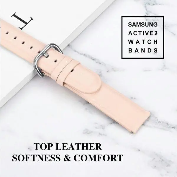 Pasek Beline Galaxy Watch 20mm Elegance Różowy