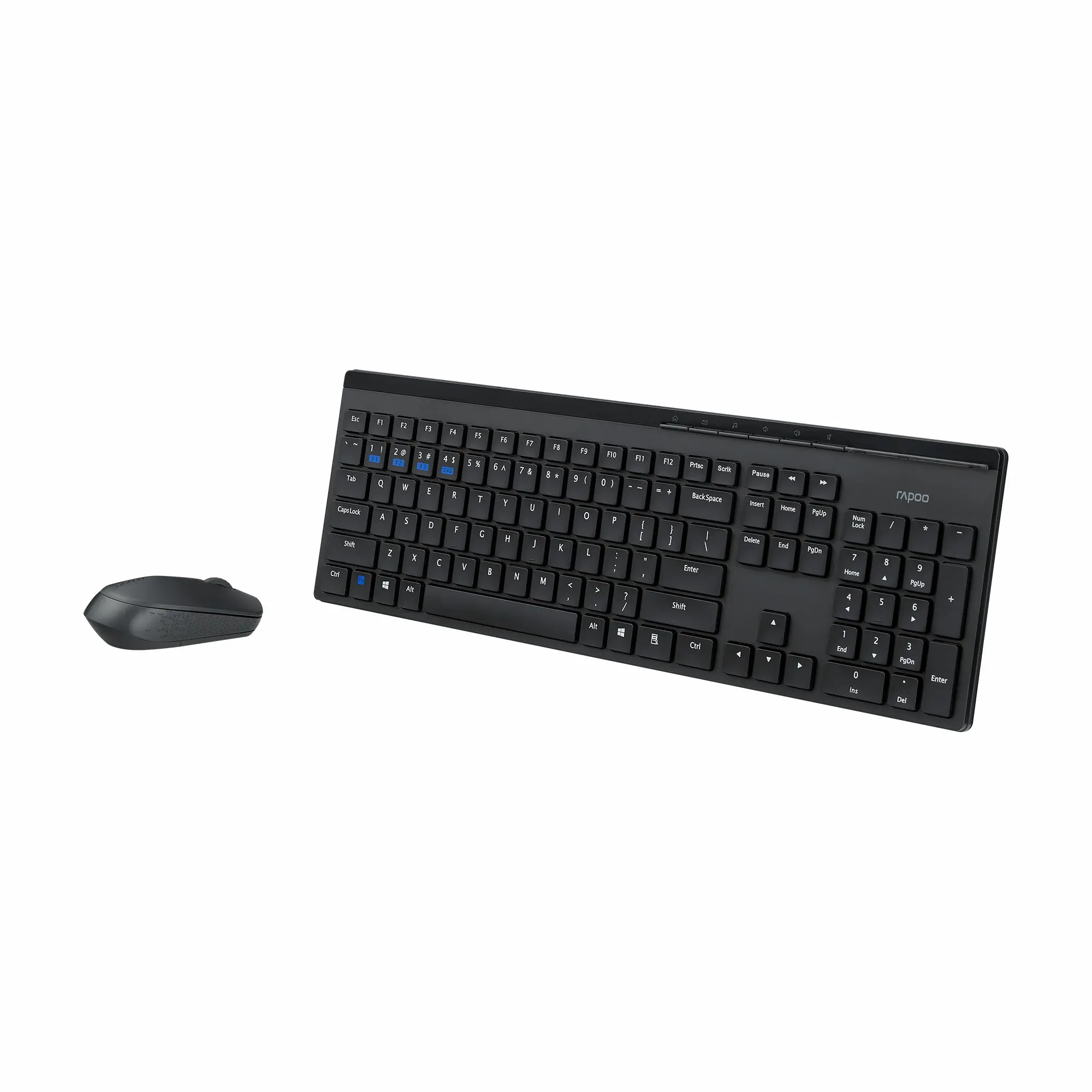 Zestaw Rapoo 8110M Czarny