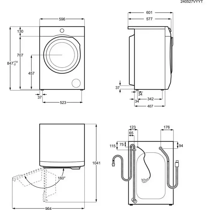 Pralka Electrolux 700 SteamCare EW7F3482P 8kg 1400 obr/min