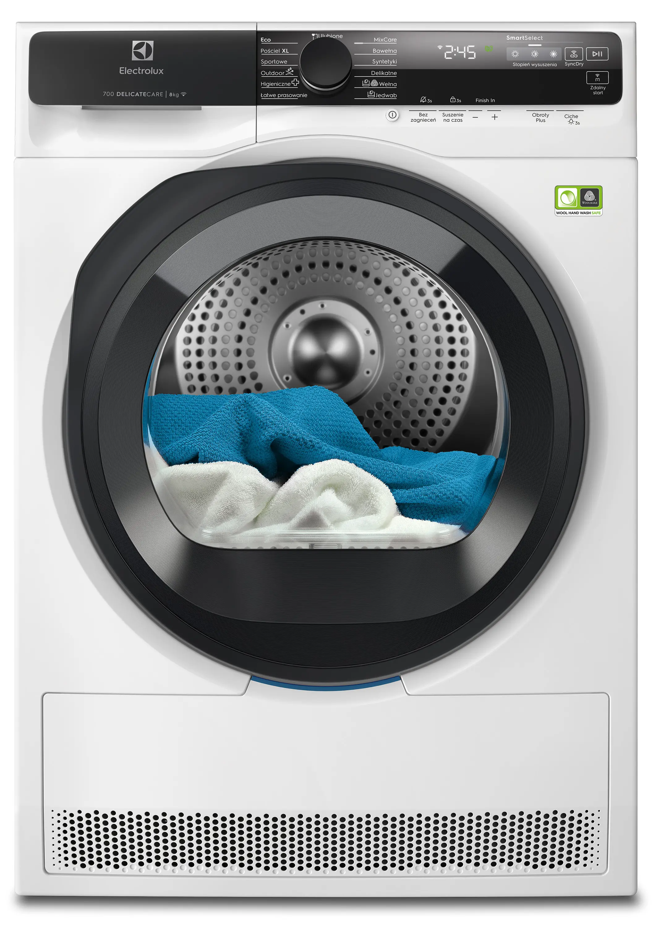 Suszarka Electrolux 700 DelicateCare EW7D585UCP 63,6cm 8kg Zdalne sterowanie