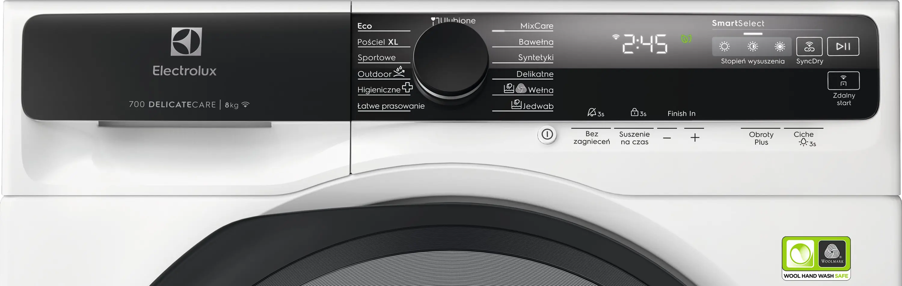 Suszarka Electrolux 700 DelicateCare EW7D585UCP 63,6cm 8kg Zdalne sterowanie