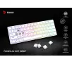 Klawiatura mechaniczna Savio Whiteout X2 Outemu Brown Hot Swap Biały