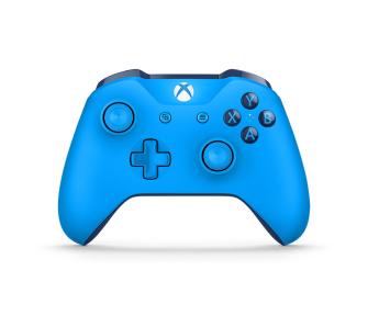gamepad Microsoft Xbox One Kontroler bezprzewodowy (niebieski)