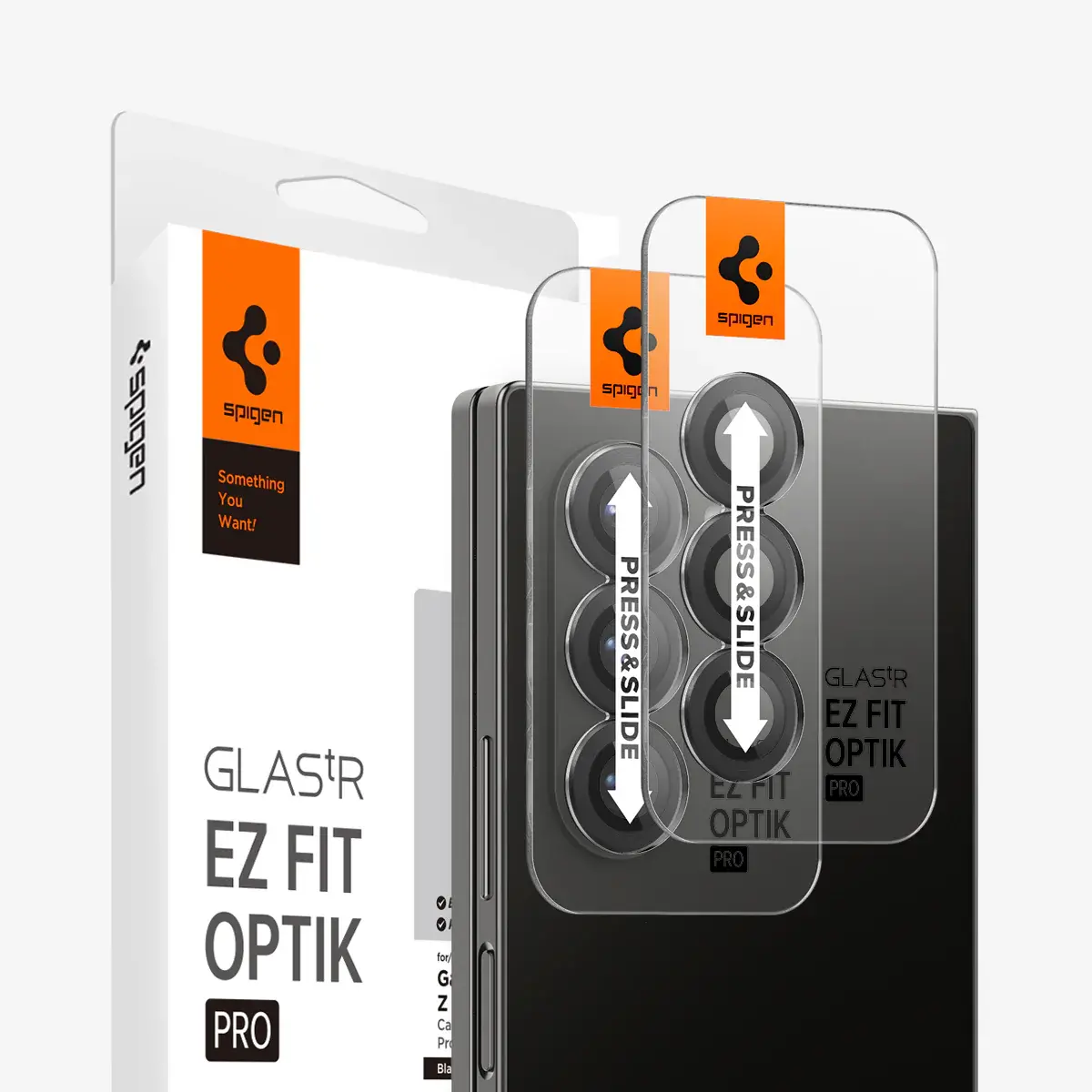 Szkło hartowane Spigen Optik Pro EZ Fit AGL07970 do Samsung Galaxy Z Fold 6 2szt.