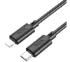 Kabel Hoco Gratifed X88 USB-C do Lightning Czarny