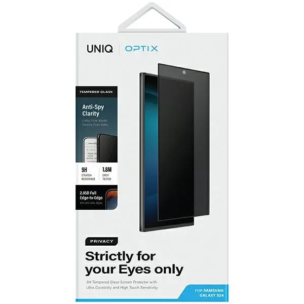 Szkło hartowane UNIQ Optix Privacy do Samsung Galaxy S24