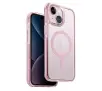 Etui UNIQ Maglick Charging do iPhone 15 Plus Różowy