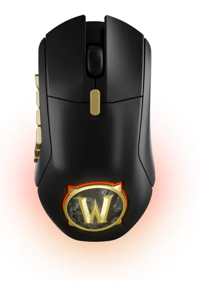 Myszka gamingowa SteelSeries Aerox 9 Wireless WOW Edition Czarny