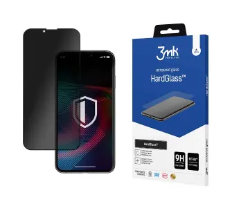 Szkło hartowane 3mk Hardglass Max Privacy do Apple iPhone 13/13 Pro/14