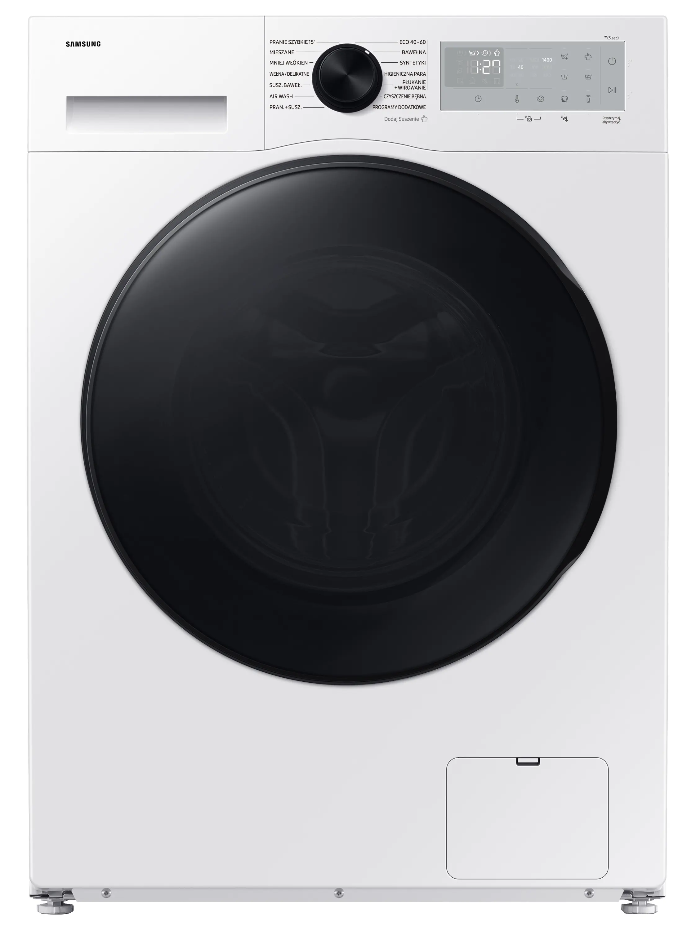 Samsung WD90DG5B15BHEO 60cm 9kg/6kg Funkcje AI Zdalne sterowanie