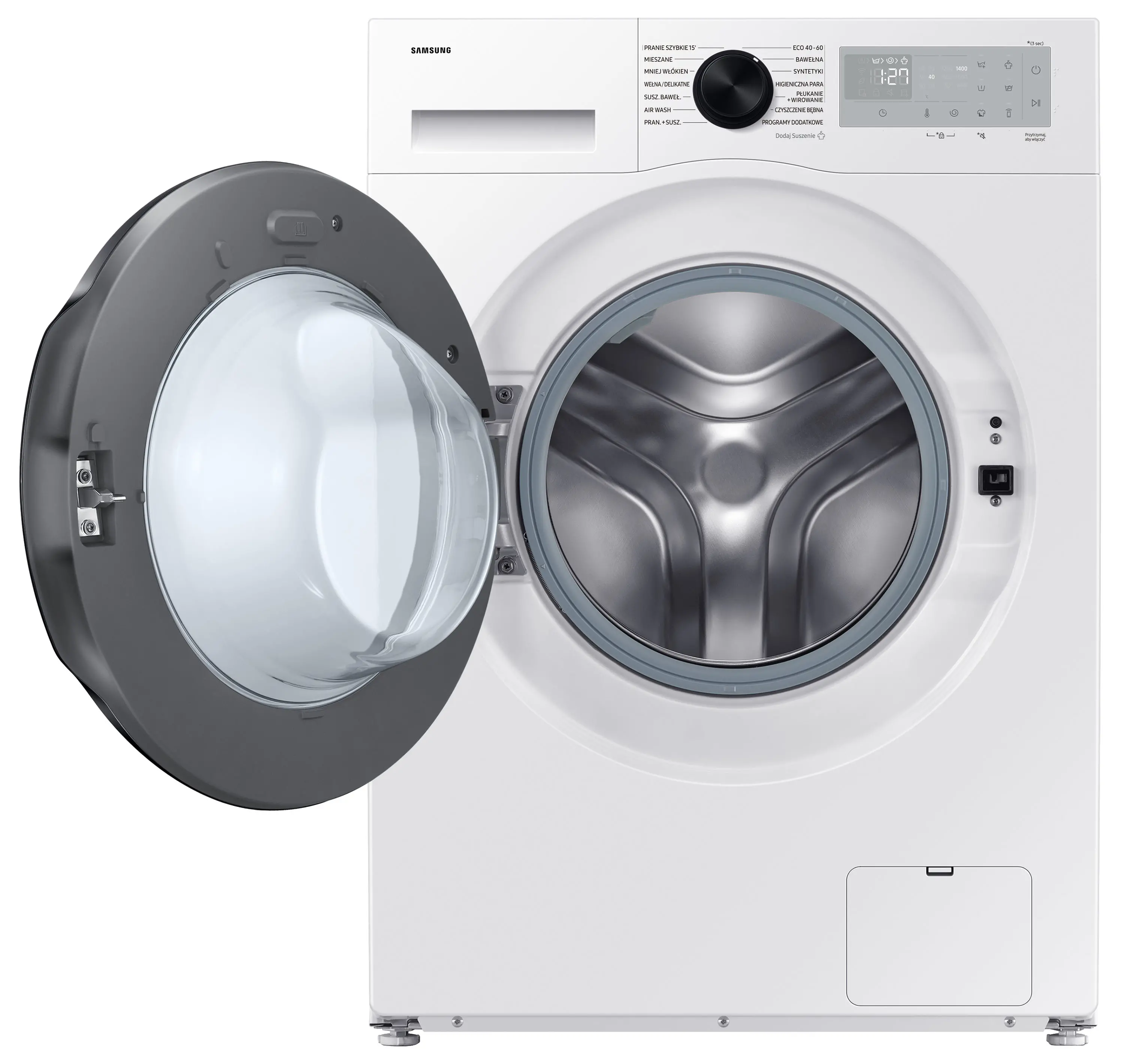 Pralko-suszarka Samsung WD90DG5B15BHEO 60cm 9kg/6kg Zdalne sterowanie